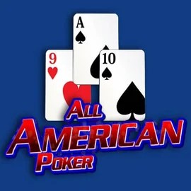 All American Poker by RTG (Reel Time Gaming), showcased at felice-bet.eu.com – game logo