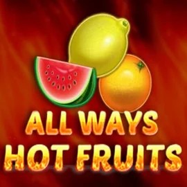 All Ways Hot Fruits slot logo by Amatic Industries at Felicebet Casino