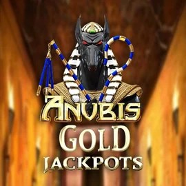 Anubis Gold Jackpots slot logo by Inspired Gaming at Felicebet Casino