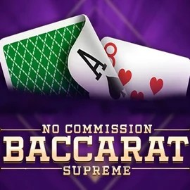 Baccarat Supreme online game logo by OneTouch Games on felice-bet.eu.com