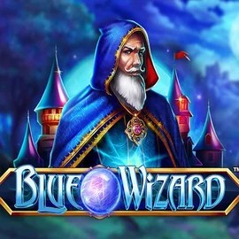 Blue Wizard slot logo by Quickspin at Felicebet Casino