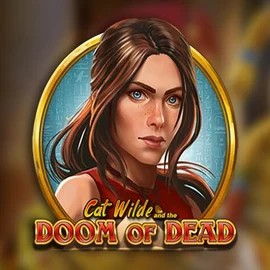 Cat Wilde and the Doom of Dead slot logo by  at Felicebet Casino