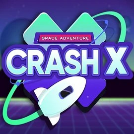 Crash X logo – Casino Games by Turbo Games at Felicebet Casino