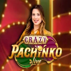 Crazy Pachinko slot visual from Evolution available on felice-bet.eu.com