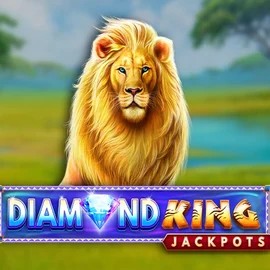 Diamond King Jackpots casino game by SpinPlay Games – featured logo at Felicebet Casino