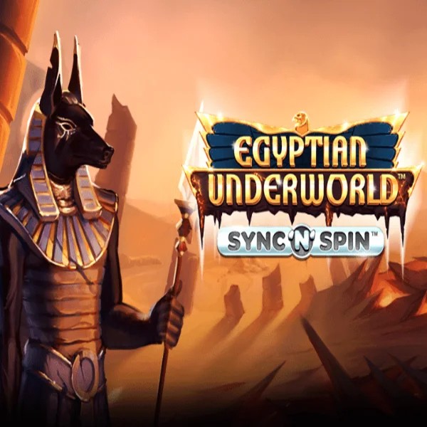 Egyptian Underworld logo by Greentube at Felicebet Casino