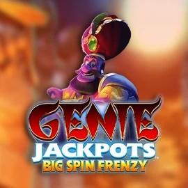 Genie Jackpots: Big Spin Frenzy game by Blueprint Gaming – logo hosted on Felicebet Casino