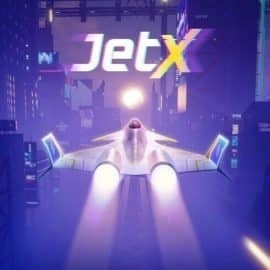 jetX logo by SmartSoft at Felicebet Casino