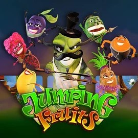 Jumping Fruits by Wazdan, showcased at felice-bet.eu.com – game logo