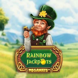 Rainbow Jackpots Megaways logo by Red Tiger Gaming at Felicebet Casino