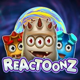 Reactoonz logo by Play'n GO at Felicebet Casino