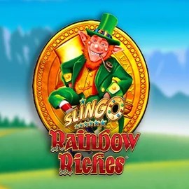 Slingo Rainbow Riches slot visual from Gaming Realms available on felice-bet.eu.com