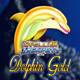 Dolphin Gold with Stellar Jackpots logo by Lightning Box Game Felicebet Casino