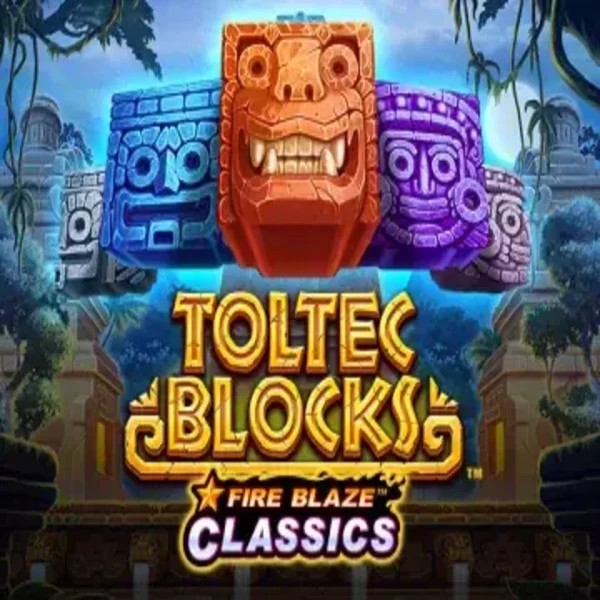 Fire Blaze: Toltec Blocks game by Rarestone Gaming – logo hosted on Felicebet Casino